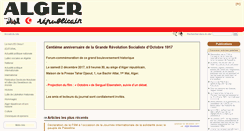 Desktop Screenshot of alger-republicain.com